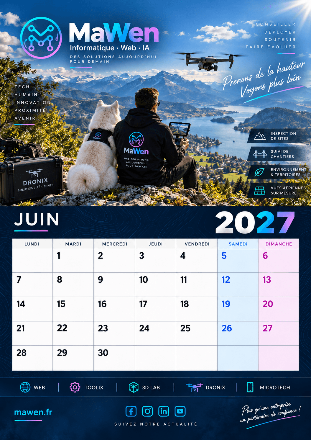 Juin — univers Web