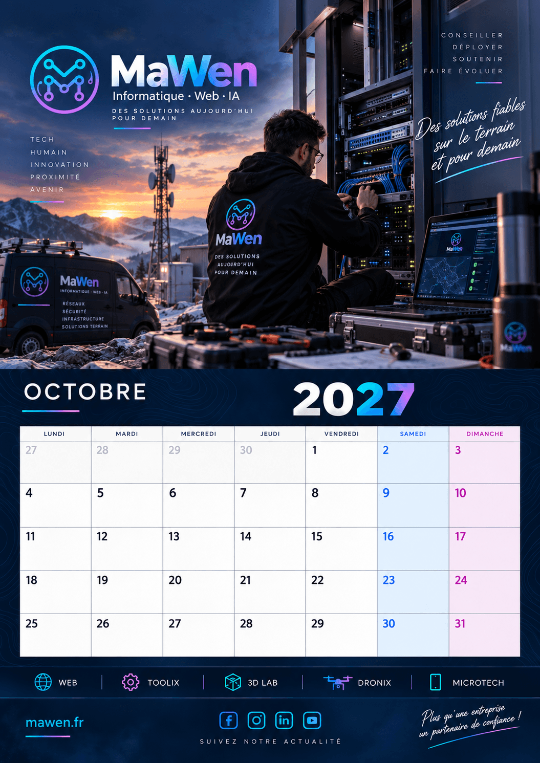 Octobre — univers MicroTech