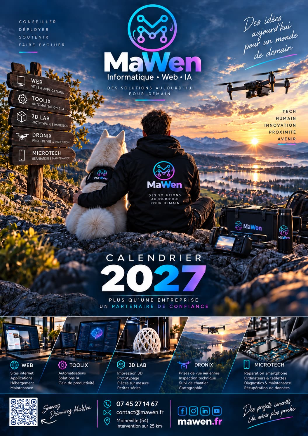 Couverture du Calendrier MaWen 2027
